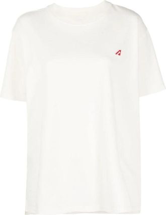 Autry Dames T-shirt Gemak - Dames - T-shirts - Beige - S - Tops