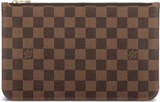 Louis Vuitton Pouch con zip - Marrone