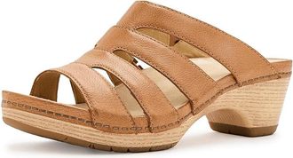 Dansko Lyndi Womens Sandals Natural : EU 42 (US Womens 11.5-12) Regular, Leather