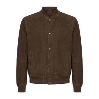 Salvatore Santoro Leather Jackets, male, Brown, Size: 2XL Leather Jacket