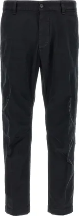 Dsquared2 Black Cotton Chino Mens Pants