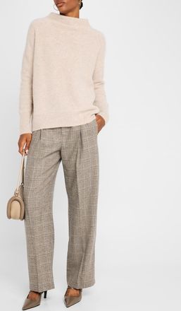 Vince Boiled Cashmere Turtleneck Pullover