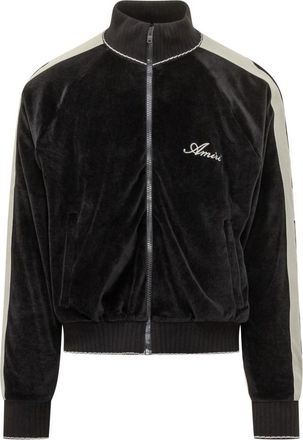 Amiri Black Mock Collar Sweatshirt