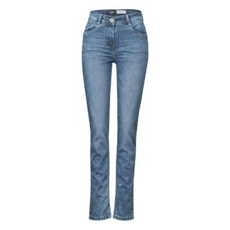 Cecil Dames, Jeans, Blauw, Maat: W28 L28