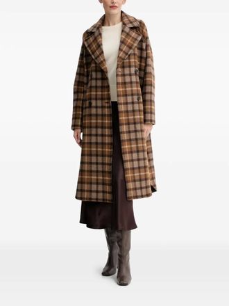 Marc O'Polo double-breasted coat - Bruin