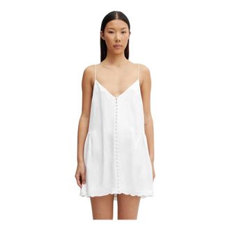 Rotate ROTATE Birger Christensen - Vestido Corto - Dresses - Mujer - Blanco - S