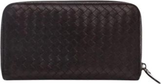 Bottega Veneta Pre-owned Wallets, female, Brown, Size: ONE SIZE Pre-owned Vintage Wallet