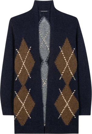 Luisa Cerano C&aacute;rdigan de mezcla de alpaca con estampado - Knitwear - Mujer - Multicolor - L