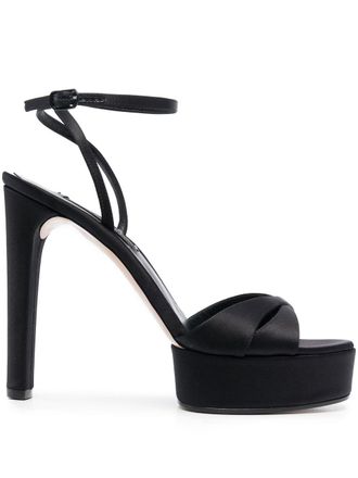 Casadei Sandali Flora 130mm - Nero