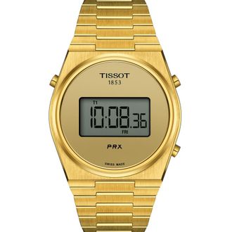 Tissot Prx Mens Gold Watch T1374633302000 Stainless Steel - One Size