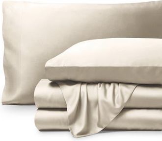 Bare Home Cooling Rayon Sheet Set in Sand at Nordstrom, Size Twin Xl