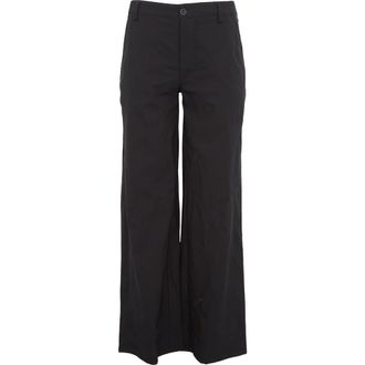 Lords of Harlech Phoebe Wide Leg Tailored Pant in Black at Nordstrom, Size 10