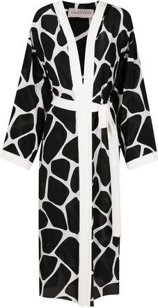 Valentino Garavani Copricostume con stampa - Nero