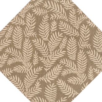 Jonathan Y Designs Nevis Palm Frond Octagon Indoor/Outdoor Area Rug in Brown/beige at Nordstrom, Size 8Ft 0In X 8Ft 0In