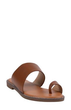 Good Choice Shoes Florence Toe Loop Sandal in Tan at Nordstrom Rack, Size 6.5