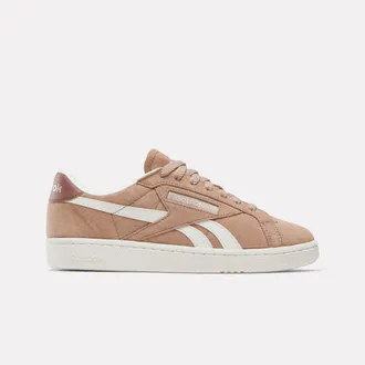 Reebok Womens Club C Grounds Uk In Earth/Chalk/Scorchedearth M
