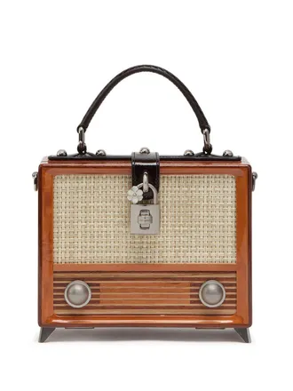 Dolce & Gabbana Borsa a mano Radio Dolce Box - Marrone