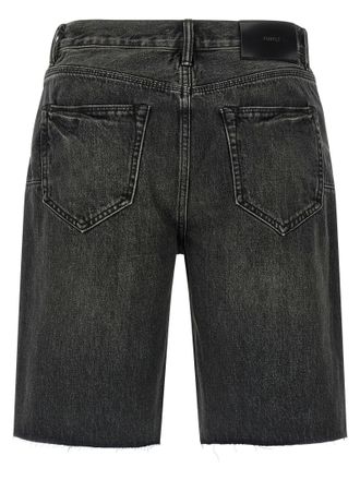 Purple P059 Kamari Bermuda Shorts - Black