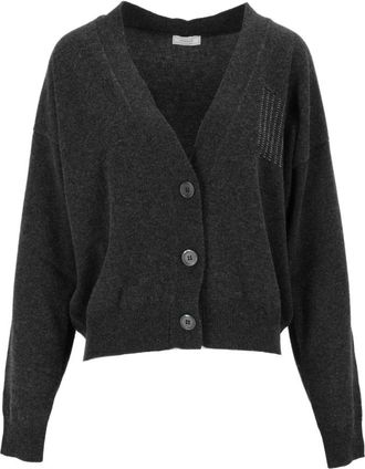 PESERICO Mujer, Jerseys, Gris, Talla: M