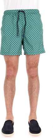 Drumohr Macro Biscottino Quick-Dry Swim Shorts