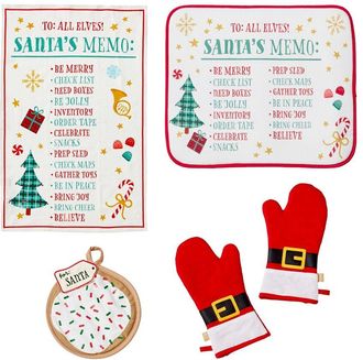 Lenox Santas Coming 5Pc Kitchen Gift Set