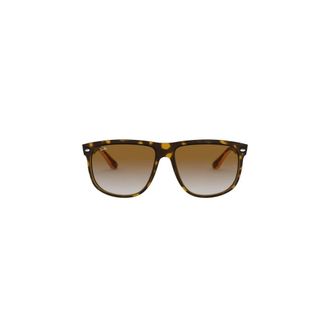 Ray-Ban Boyfriend Zonnebril - Heren - Zonnebrillen - Bruin - 60 MM - Nylon - Accessoires