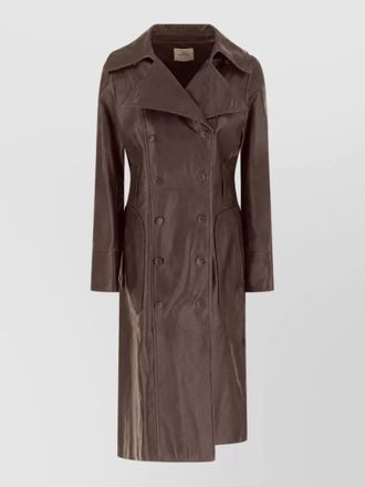 Paloma Wool leather trench coat