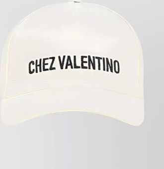 Valentino Garavani cotton embroidered baseball cap