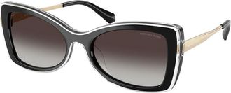 Michael Kors MK2272U MALAGA 30058G Womens Sunglasses Black Size 53