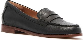 FRANKiE4 Franklin Penny Loafer in Black Tumbled at Nordstrom, Size 8.5
