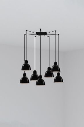 Faro Barcelona Venice 7l Colgante Negra