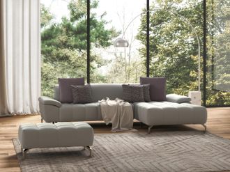 Sit&more Ecksofa »Cool L-Form« wahlweise mit Kopfteilverstellung und Vorziehsitz, motorisch