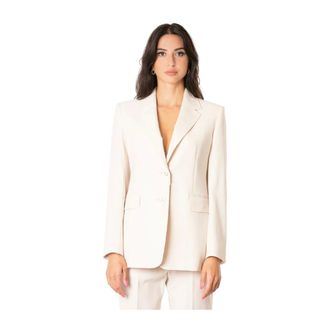Max Mara Magma Blazer - Dames - Jassen - Wit - Maat: M Wol