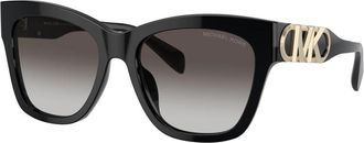 Michael Kors Empire Square Zonnebril - unisex - Zonnebrillen - Zwart - 55 MM - Accessoires
