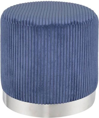 Atmosphera Atmosphera - Puff Sylia azul tinta créateur dintérieur