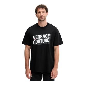 Versace Jeans Couture Hombre, Camisetas, Negro, Talla: S