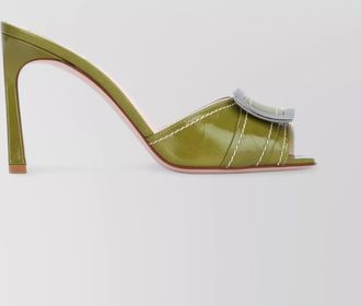 Roger Vivier leather mules