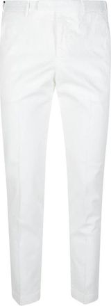 Pantaloni Torino Master Pant - Heren - Straight fit broeken - Wit - L - Wol - Broeken