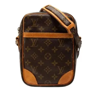 Louis Vuitton Pre-owned Cross Body Bags, female, Brown, Size: ONE SIZE Pre-owned The Danube