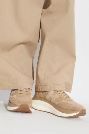 Hogan Maxi I Active Sports Shoes, Womens, Beige