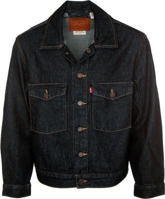 Levi's Denimjack Embarcadero Station - Heren - Spijkerjassen - Blauw - S - Denim - Jassen