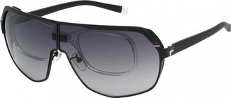 Fila Mens SFI125990531 SFI12599 99 0531 Sunglasses - Black - One Size