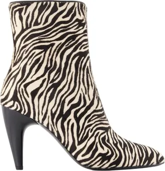 Isabel Marant Schoenen, Dames, Veelkleurig, 36 EU, Leer, Jany Lage Enkellaarsjes