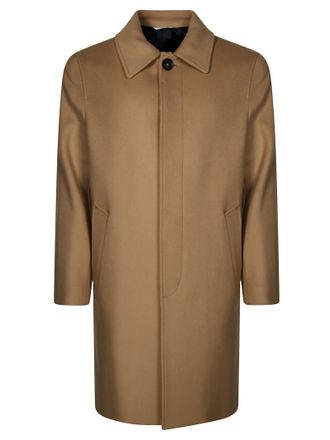 Manuel Ritz Mid-Length Coat with Classic Collar