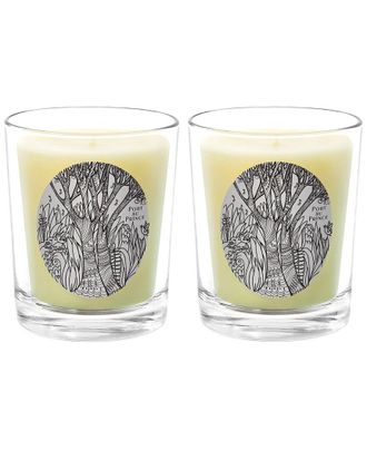 Qualitas Port Au Prince Two Scented Beeswax Candle Set