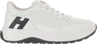 Hogan White Chunky Hi-Light Sneakers