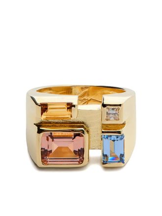 Legier embellished ring - Oro