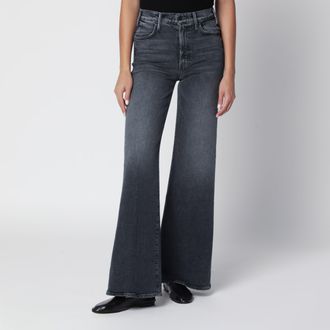 Mother Jeans The Hustler Roller Sneak in denim grigio scuro