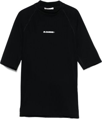 Jil Sander logo-print T-shirt - Black