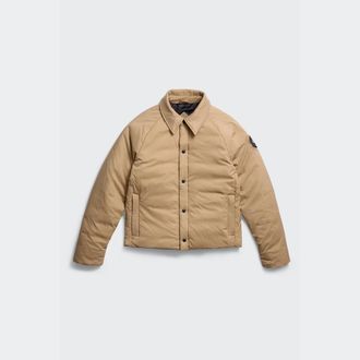 Canada Goose Lodge Coach Jacket Black Label (Men, Desert Sand, XXL)